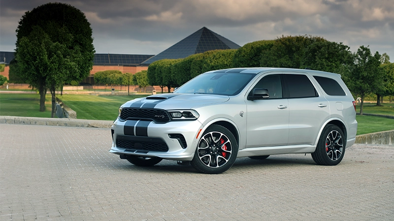 2024 Dodge Durango SRT Hellcat in right hand drive parked