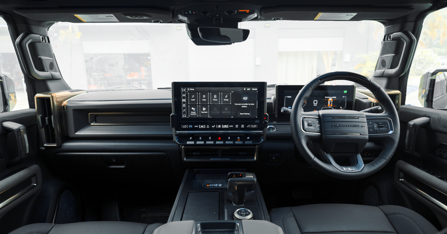 2025 GMC Hummer EV Dashboard
