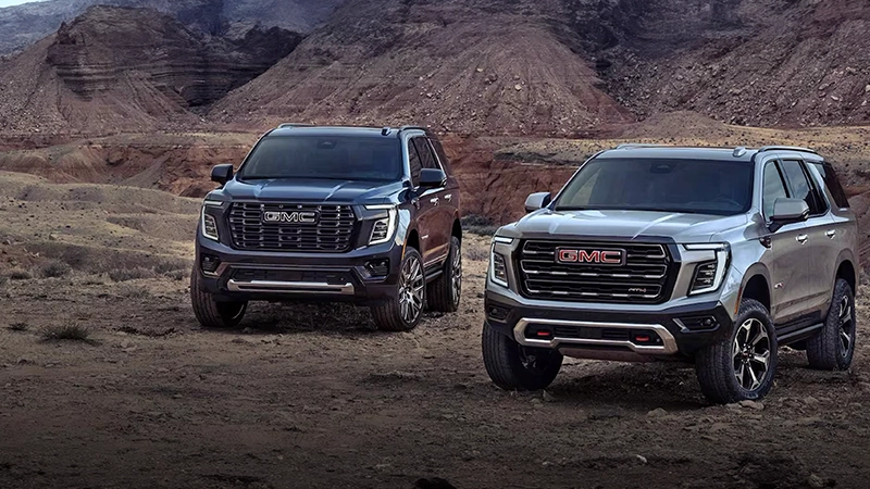 2025 GMC Yukon XL Denali Ultimate and AT4 Ultimate by Autogroup